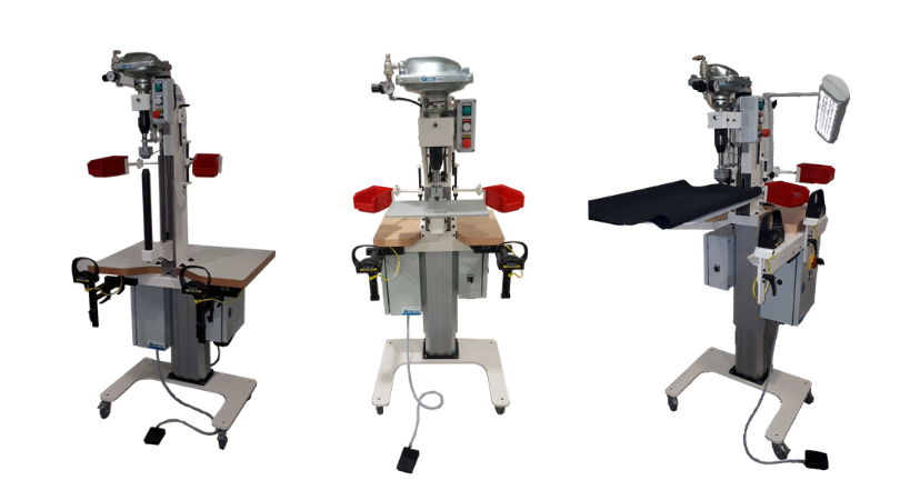 Machines pour la pose des accessoires, le rivetage, le sertissage, le perçage